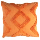 Cuscino Tessuto Arancione 40x40x12 cm - Comfort e Stile Ineguagliabili