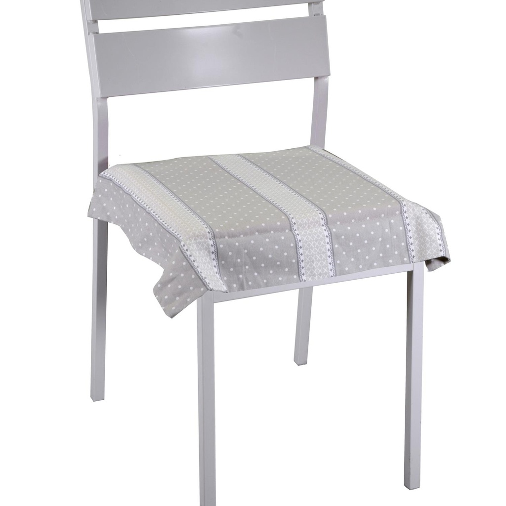 Cuscino Venice Romantique Beige Quadro 40x40x4 cm