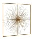 Decorazione Parete Auriel 90x90 in Acciaio Verniciato a Polvere