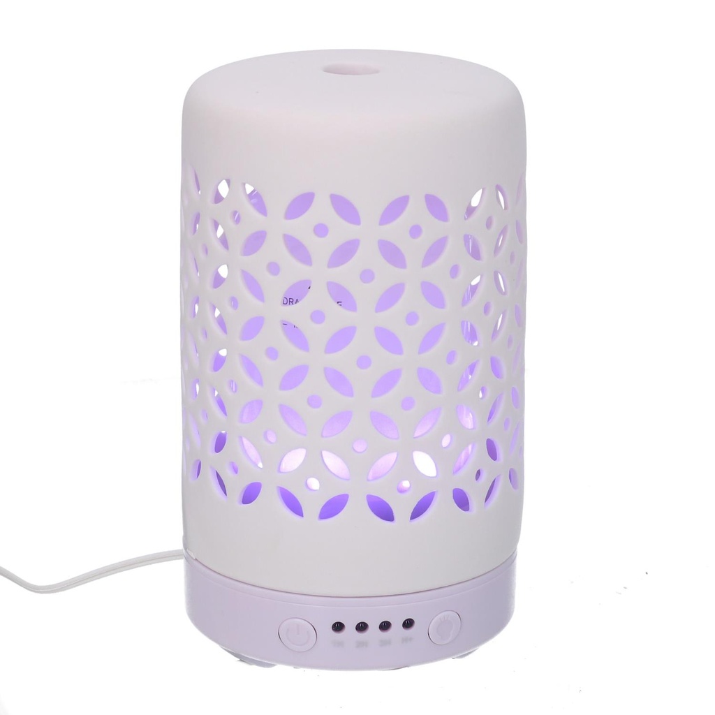 Diffusore ceramica bianco con spina cmø9,3h15,4