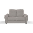 Divano Gonzaga 2 posti con poggiatesta regolabili in 3 posizioni L 165 x P 96 x H 94 cm