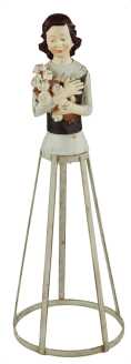 Statua Donna jw-9660 cm. 17,5 x 17,5 h 50