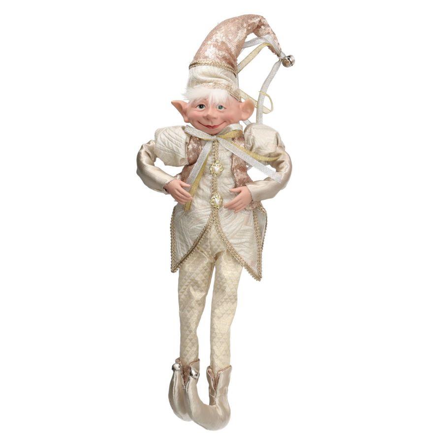 Elfo Tessuto Champagne 15x12x40 cm