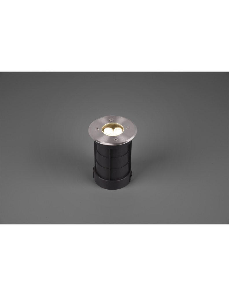 Faretto Led Da Incasso Calpestabile IP65 Nichel Belaja Ø11 cm Trio Lighting