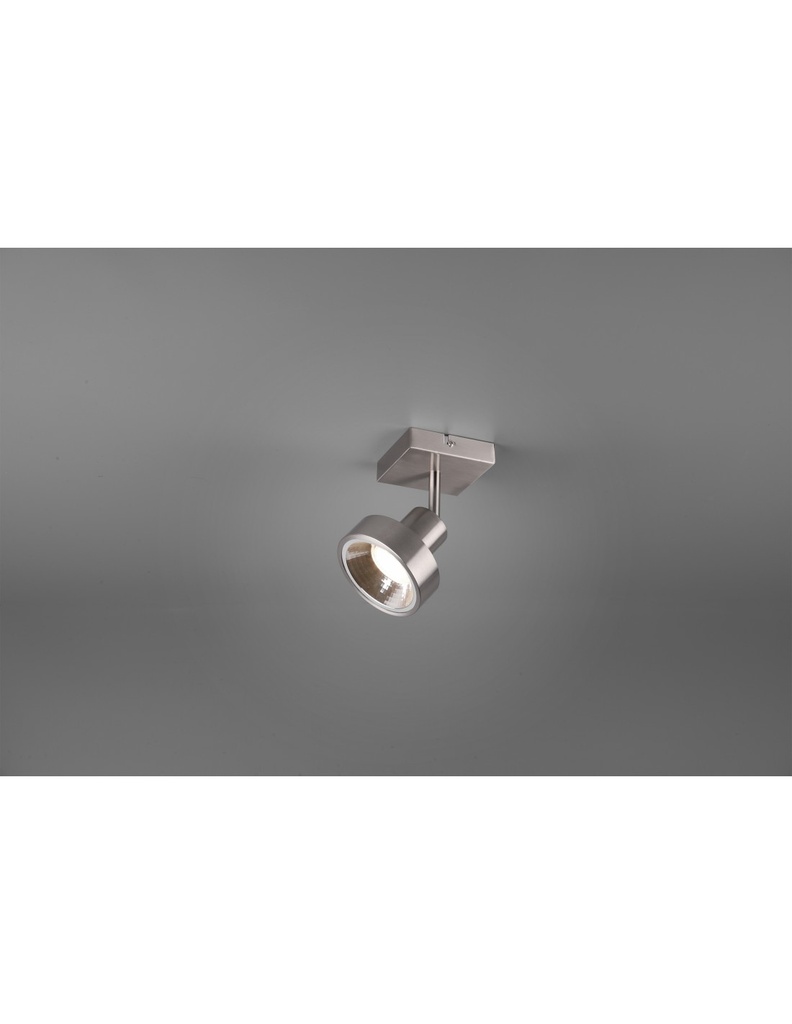 Faretto Spot GU10 Orientabile Leon Nichel Trio Lighting