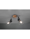 Faretto Spot Vintage 2 Luci Orientabili