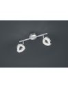 Faretto Tours 2 Spot Led Cromo L30 cm