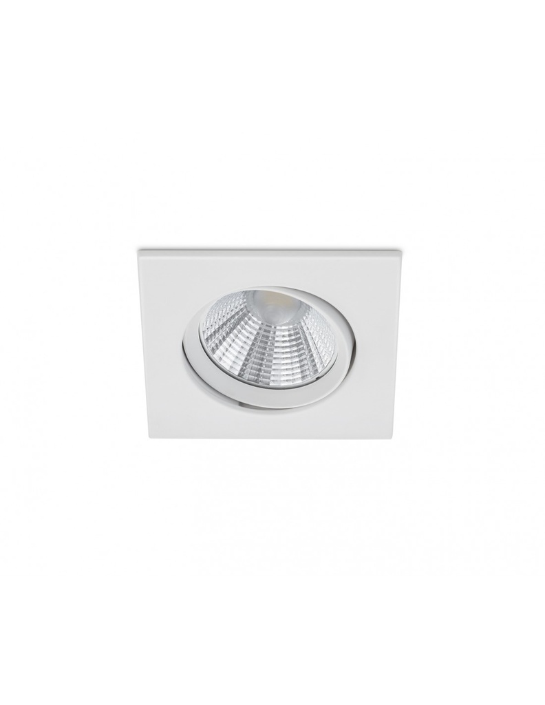 Faretto da Incasso Quadrato Pamir Led 5,5w 3000k Bianco Trio Lighting