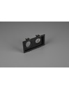 Faretto da Incasso Rettangolare Kenai 2xGU10 Nero L17 cm Trio Lighting