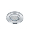 Faretto da Incasso Rotondo Kristallglas Pirin GU10 Cromo Trio Lighting