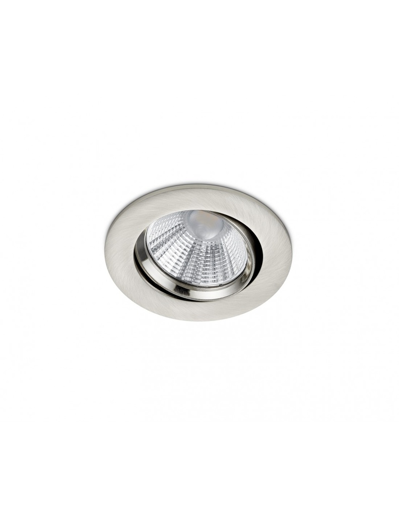 Faretto da Incasso Rotondo Pamir Led 5,5w 3000k Nichel Trio Lighting