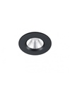 Faretto da Incasso Rotondo Zagros Nero Led 5W IP65 Ø8 cm Trio Lighting