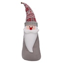 Fermaporta babbo natale in poliestere cm12x11h41