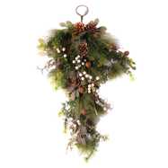Festone verde in plastica cm26h68