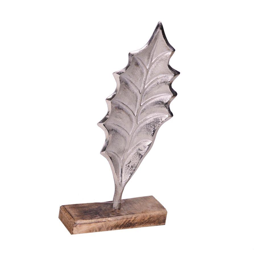 Foglia Metallo 18x5x25 cm