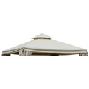 Tetto di ricambio per Gazebo Dallas Lusso 3x3 cm