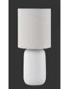 Lampada Da Tavolo Clay Ceramica Cappuccino Ø15 cm Trio Lighting