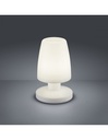 Lampada Da Tavolo Moderna Led Dora Bianco IP44 Ø13 cm Trio Lighting