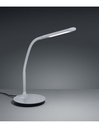 Lampada da Scrivania Moderna con Braccio Flessibile LED Touch Grigio