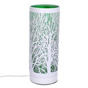 Lampada Aroma Metallo Touch Verde 10x26 cm