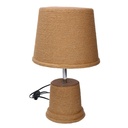 Lampada tonda in carta sabbia ø25x40 cm