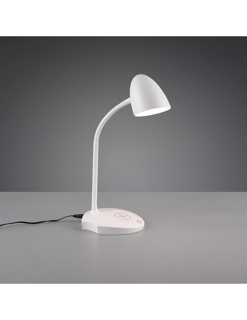 Lampada da Scrivania Led Touch Dimmer Bianco