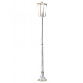 Lampada da esterno in alluminio pressofuso con diffusori in vetro trasparente