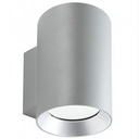 Lampada da parete in alluminio pressofuso con diffusori in vetro trasparente - 20W, 2120 lumen