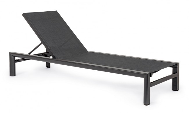 Lettino Skipper New C-Ruote Antracite