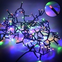 Luce filo 500 led multicolore con controller, 1000 cm di lunghezza, per uso esterno