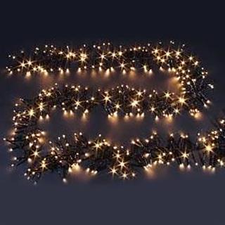 Luce filo verde 384 miniled 3mm bianco con controller e alimentazione fissa 330xh270