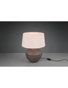 Lampada da Tavolo Lou Ceramica Paralume Sabbia Ø38 cm