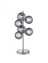 Lampada da Tavolo Moderna Alicia 6 Sfere Vetro Soffiato Fumé