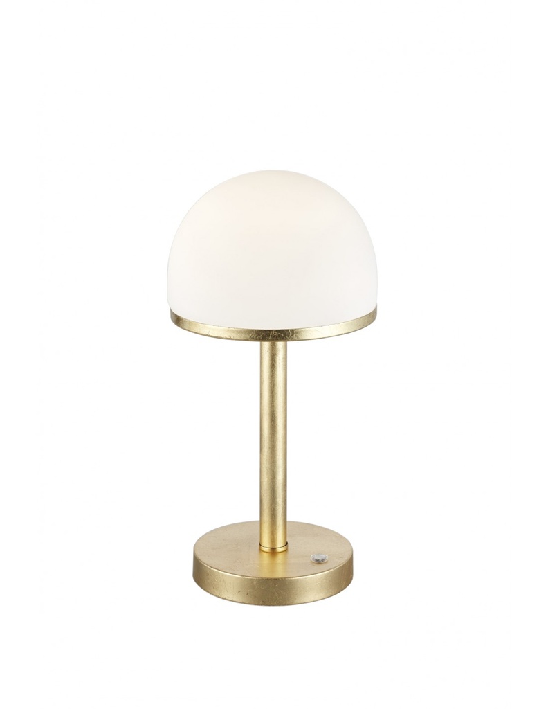 Lumetto Moderno Led Berlin Metallo Oro