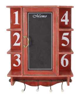 Mobile pensile rosso 46 x 17,5 x 61 cm