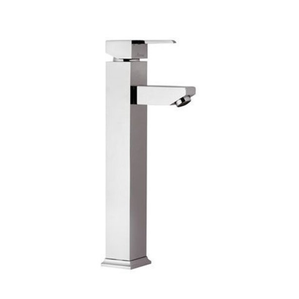 Miscelatore Bagno Quadra Lavabo Alto Cromato 33.3 cm, 14.1 cm