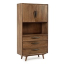 Mobile 2 ante 3 cassetti Sherman vintage 96x40x180 cm