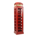 Mobile cantinetta cabina telefonica inglese 44x44h171