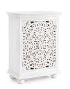 Mobile credenza 2 ante legno bianco - Alinta - 70x40x98 cm