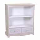 Mobile libreria 2 piani più 2 cassetti 85x35x95h cm