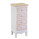 Mobiletto in legno con 4 cassetti - Dimensioni: 37x30x84 cm