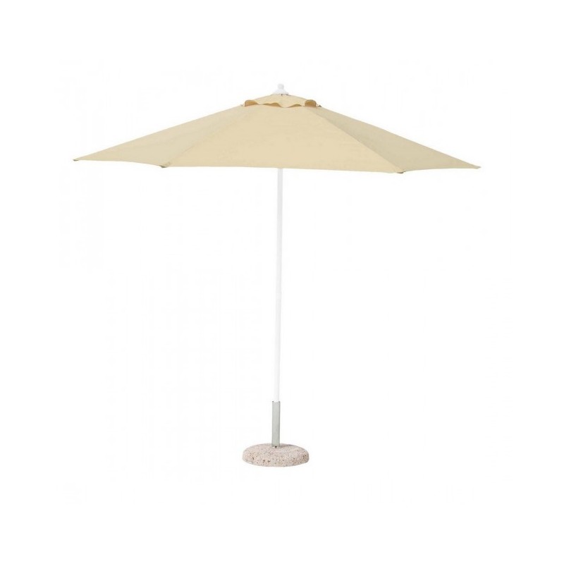 Ombrellone Delfi Beige diametro 270xh240 cm