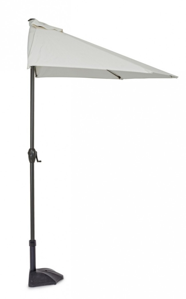 Ombrellone Mezzaluna Naturale 270x235 cm