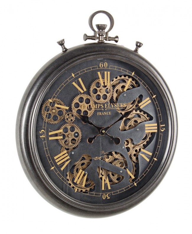 Orologio da Parete Engrenage M057 - 52.5x7.5x61.5h