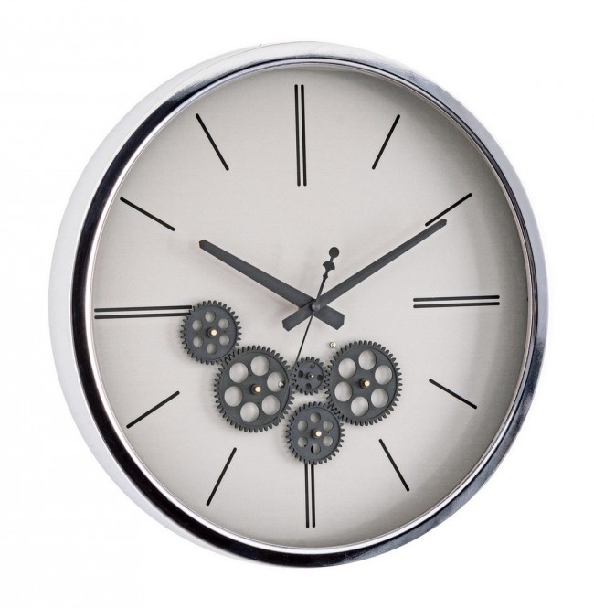 Orologio da parete contemporaneo Engrenage 46x5.8 cm