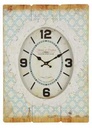 Orologio ovale in legno cm. 42 x 4,5 h 58