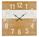 Orologio Quadrato in Legno - 91,5 x 5,5 cm