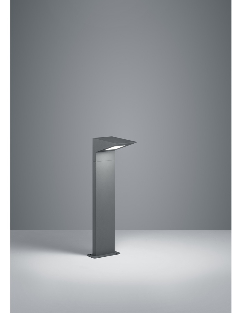 Paletto da Esterno LED Alluminio Antracite IP54