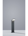 Paletto da Esterno LED Antracite H50 cm con Sensore di Movimento