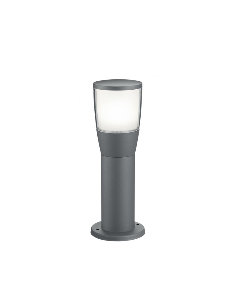 Paletto Segnapasso da Esterno Shannon LED IP54 Antracite H35 cm